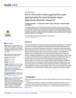 Are in vitro and in silico approaches used appropriately for animal-based major depressive disorder research?