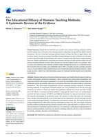 The Educational Efficacy of Humane Teaching Methods: A Systematic Review of the Evidence