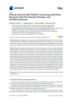 Ethical and Scientific Pitfalls Concerning Laboratory Research with Non-Human Primates, and Possible Solutions