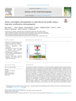 Amino acid-sulphur decomposition in agricultural soil profile along a long-term recultivation chronosequence