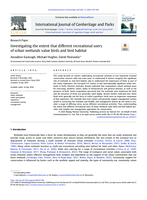 Investigating the extent that different recreational users of urban wetlands value birds and bird habitat