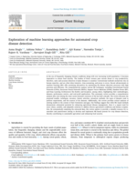 Exploration of machine learning approaches for automated crop disease detection