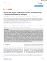 Sustainable Biofuel Production Utilizing Nanotechnology: Challenges and Potential Solutions