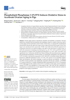 Phospholipid Phosphatase 3 (PLPP3) Induces Oxidative Stress to Accelerate Ovarian Aging in Pigs