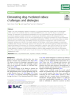 Eliminating dog-mediated rabies: challenges and strategies
