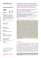 Elucidating nanostructural organization and photonic properties of butterfly wing scales using hyperspectral microscopy