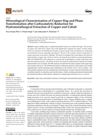 Mineralogical Characterisation of Copper Slag and Phase Transformation after Carbocatalytic Reduction for Hydrometallurgical Extraction of Copper and Cobalt
