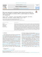 Microcosm experiment investigating climate-induced thermal effects on human virus viability in seawater: qPCR vs capsid integrity for enhanced risk management