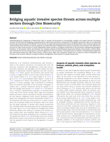Bridging aquatic invasive species threats across multiple sectors through One Biosecurity