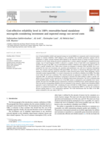 Cost-effective reliability level in 100% renewables-based standalone microgrids considering investment and expected energy not served costs