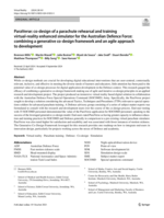 ParaVerse: co-design of a parachute rehearsal and training virtual-reality enhanced simulator for the Australian Defence Force: combining a generative co-design framework and an agile approach to development