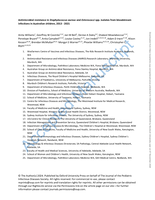 Antimicrobial resistance in Staphylococcus aureus and Enterococci spp. isolates from bloodstream infections in Australian children, 2013 - 2021