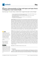 Bioactive Adrenomedullin in Dogs with Sepsis and Septic Shock: A Prospective, Case-Control Study
