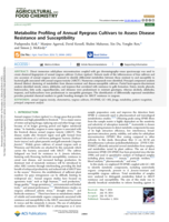 Metabolite Profiling of Annual Ryegrass Cultivars to Assess Disease Resistance and Susceptibility