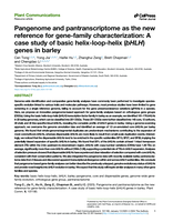 Pangenome and pantranscriptome as the new reference for gene family characterisation – a case study of basic helix-loop-helix (bHLH) genes in barley