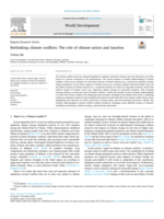 Rethinking climate conflicts: The role of climate action and inaction