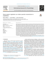 Dense aquatic vegetation can reduce parasite transmission to amphibians