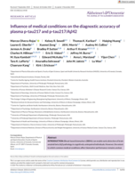 Influence of medical conditions on the diagnostic accuracy of plasma p-tau217 and p-tau217/Aβ42