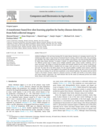 A transformer-based few-shot learning pipeline for barley disease detection from field-collected imagery
