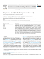 Making the most of mortalities: Novel host-parasite records in a sandy inland mouse (Pseudomys hermannsburgensis)
