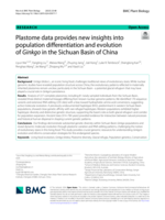 Plastome data provides new insights into population differentiation and evolution of Ginkgo in the Sichuan Basin of China