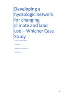 Developing a hydrologic network for changing climate and land use – Whicher Case Study