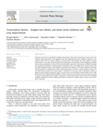 Transcription factors – Insights into abiotic and biotic stress resilience and crop improvement