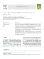 Australian wheat cultivars gluten/gliadin sensitivity illustrates potential for celiac-safe wheat