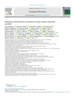 Robustness and limitations of maximum entropy in plant community assembly