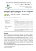 Cultural forces shaping social influences: The role of power distance, uncertainty avoidance, and individualism