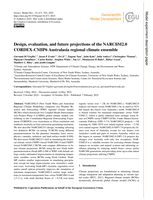 Design, evaluation, and future projections of the NARCliM2.0 CORDEX-CMIP6 Australasia regional climate ensemble