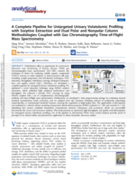 A Complete Pipeline for Untargeted Urinary Volatolomic Profiling with Sorptive Extraction and Dual Polar and Nonpolar Column Methodologies Coupled with Gas Chromatography Time-of-Flight Mass Spectrometry