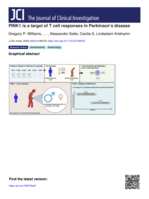 PINK1 is a target of T cell responses in Parkinson’s disease
