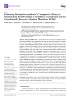Enhancing Tetrahydrocannabinol's Therapeutic Efficacy in Inflammatory Bowel Disease: The Roles of Cannabidiol and the Cannabinoid 1 Receptor Allosteric Modulator ZCZ011