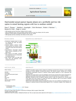 Hard-seeded annual pasture legume phases are a profitable and low risk option in mixed farming regions with low to medium rainfall