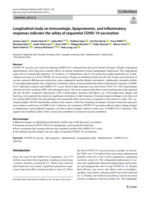 Longitudinal study on immunologic, lipoproteomic, and inflammatory responses indicates the safety of sequential COVID-19 vaccination
