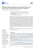 Planning, Cognitive Reflection, Inter-Temporal Choice, and Risky Choice in Chess Players: An Expertise Approach