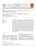 Edaphic legacy of phosphorus fertiliser in the restoration of the biodiverse Kwongan ecosystem in ultra-low P soils
