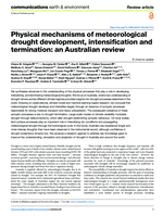 Physical mechanisms of meteorological drought development, intensification and termination: an Australian review