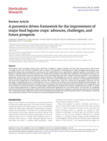 A Panomics-Driven Framework for the Improvement of Major Food Legume Crops: Advances, Challenges, and Future Prospects