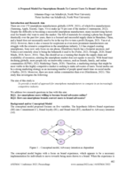 A Proposed Model For Smartphone Brands To Convert Users To Brand Advocates