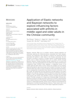 Application of Elastic networks and Bayesian networks to explore influencing factors associated with arthritis in middle-aged and older adults in the Chinese community