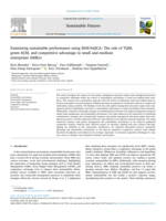 Examining sustainable performance using SEM-FsQCA: The role of TQM, green SCM, and competitive advantage in small and medium enterprises (SMEs)