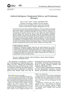 Artificial intelligence, fundamental motives, and evolutionary mismatch