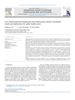 Low climate-patterned temperature and cardiovascular disease: Worldwide trends and implications for public health policy