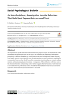 An interdisciplinary investigation into the behaviors that build (and express) interpersonal trust