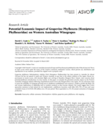 Potential Economic Impact of Grapevine Phylloxera (Hemiptera: Phylloxeridae) on Western Australian Winegrapes