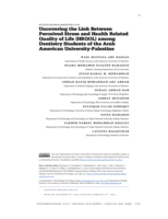Uncovering the Link Between Perceived Stress and Health Related Quality of Life (HRQOL) among Dentistry Students of the Arab American University-Palestine