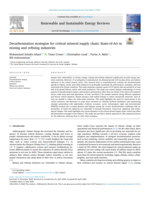 Decarbonisation strategies for critical mineral supply chain: State-of-Art in mining and refining industries