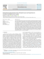 Semianalytical approximation of Ion Adsorption Layers and Capacitance in Carnahan-Starling-like steric models